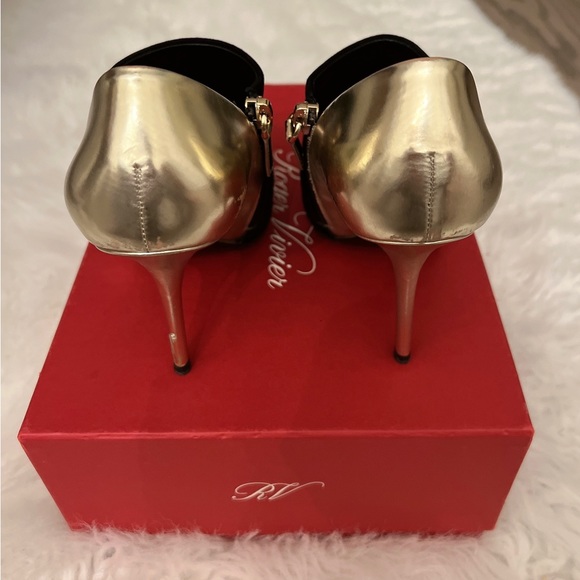 Roger Vivier TRANCOSO LEATHER AND SUEDE
BOOTS - Picture 4 of 5